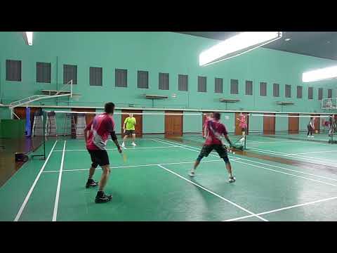 14Feb23 CRC Badminton Sunny Tang/Chang Boon Aun vs Brandon Goh/Lee