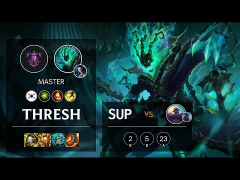 Thresh Support vs Braum - KR Master Patch 11.18