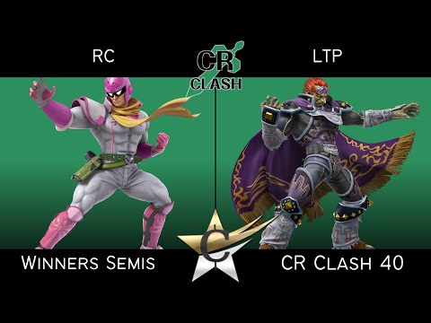 CR Clash 40 Winners Semis - RC (Captain Falcon) vs Lewd Train Photographer (Ganondorf) - HDR