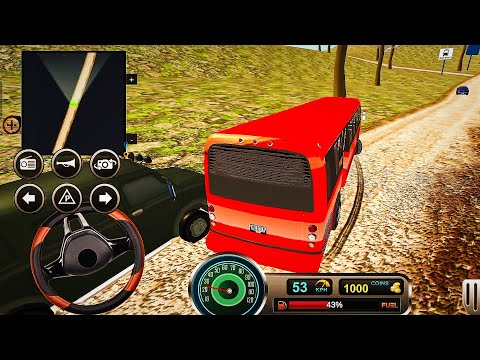 Bus Uphill Mountain Driving – Uphill Real Bus Simulator #11 – Best Gameplay (Android iOS)