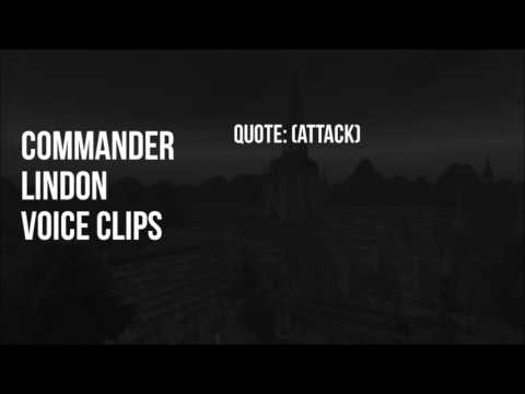 World of Warcraft - All Commander Lindon Voice Clips