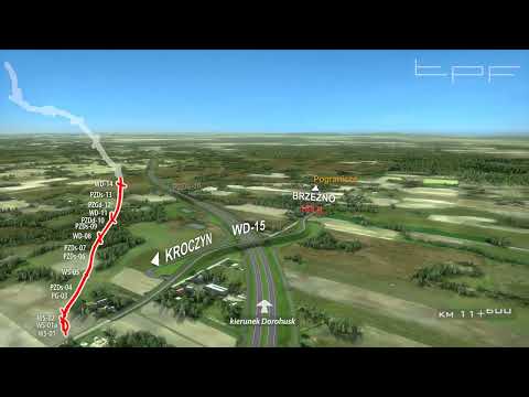 Wizualizacja S12 Chełm - Dorohusk (granica państwa) (01/2021)