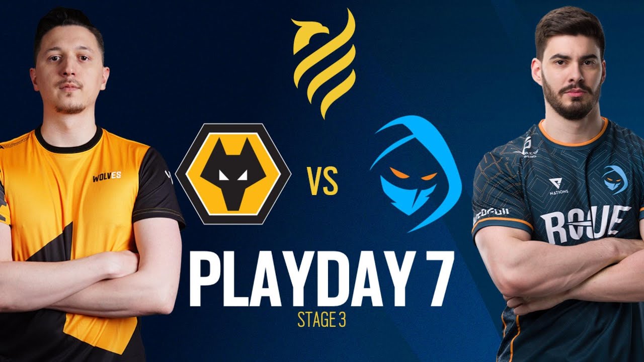 Wolves VS Rogue // Rainbow Six European League 2022 - Stage 3 - Playday #7
