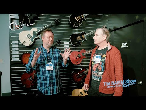 ESP Guitars / EverTune at NAMM 2024 / Day 3