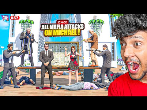 ALL MAFIA ATTACK On MICHAEL'S WEDDING in GTA 5 Real Life!😱 #57