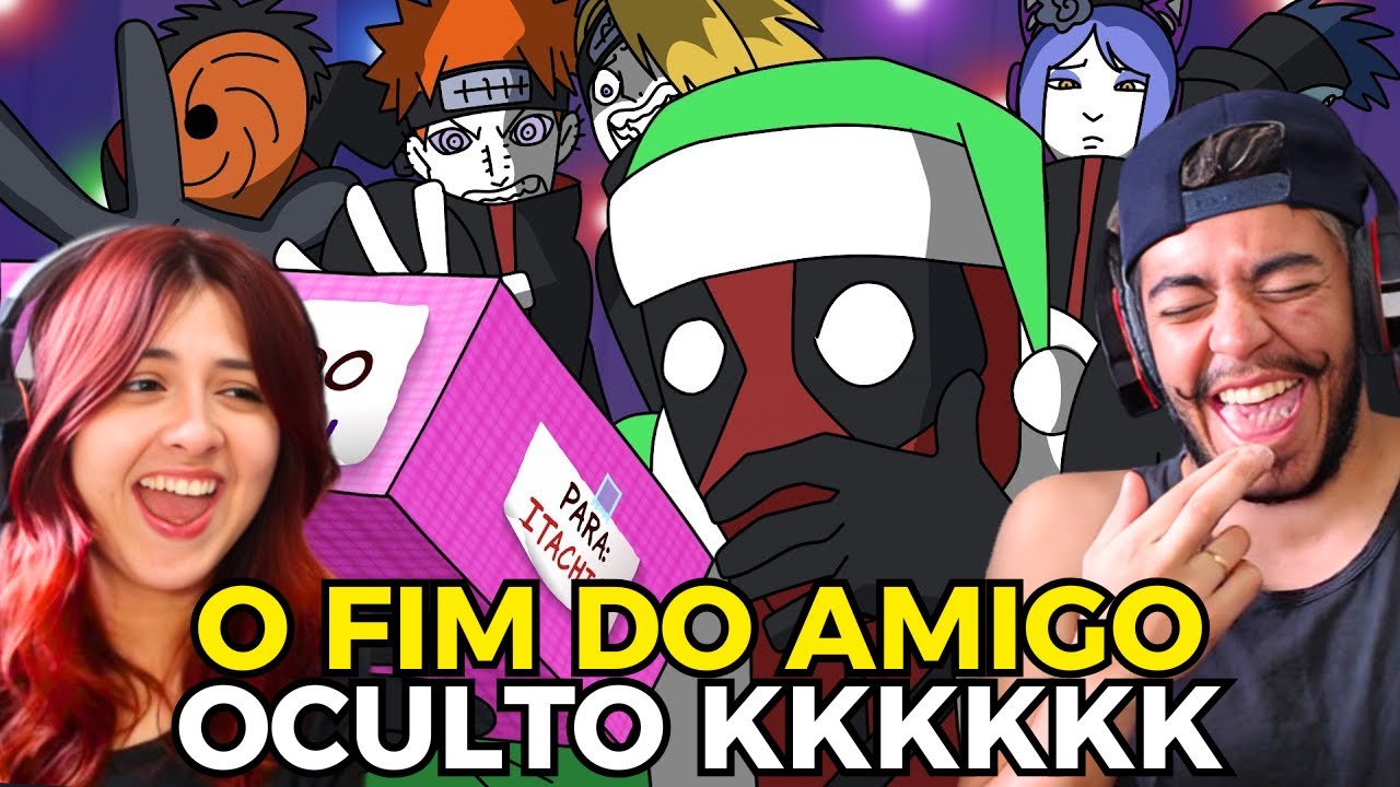 AMIGO OCULTO DA AKATSUKI - O ATO FINAL (VOICE MAKERS) | REACT