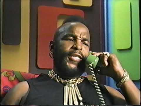 TV LAND with Mr.T, Tony Randall and dancer Marianne Hettinger