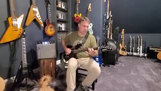 Video thumbnail for Washburn kc-40v brief demo by Amos Moses