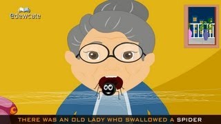 Edewcate english rhymes - There was an old lady who swallowed a fly