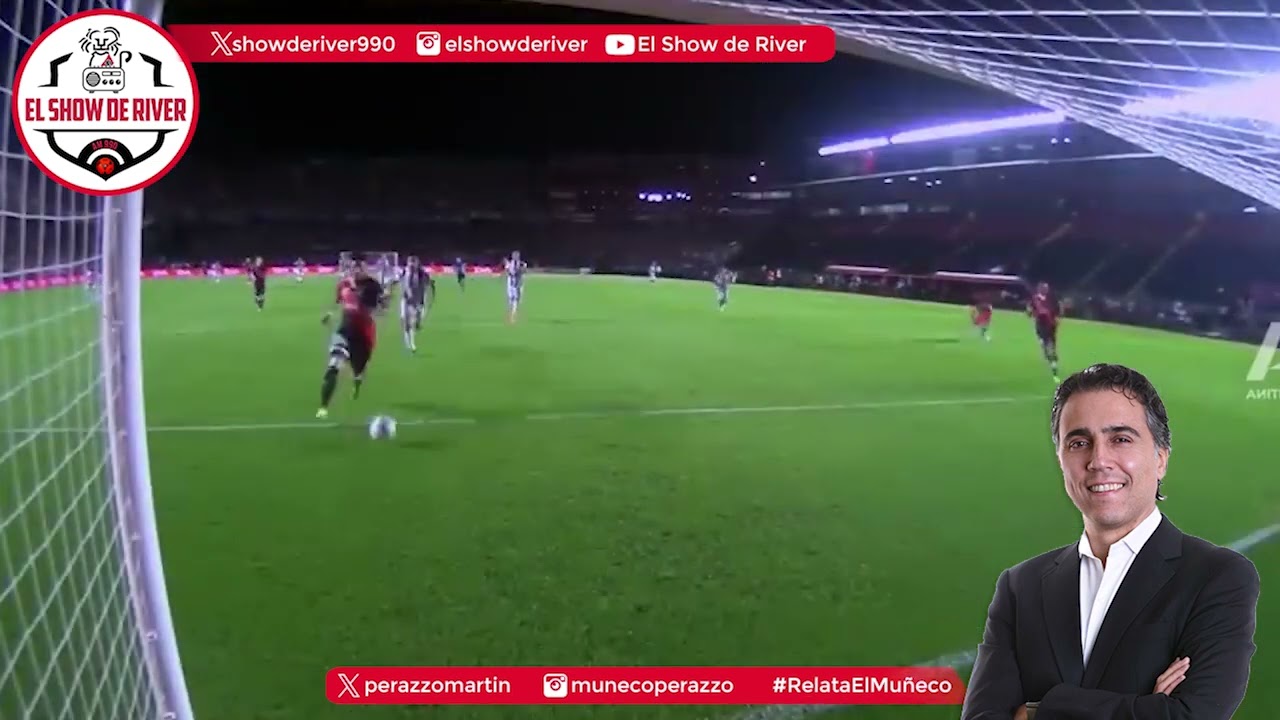 Gol de Ruberto | River 3-0 Excursionistas | Relato Martín Perazzo