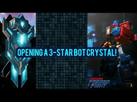 Transformers Forged To Fight - 3 Star Bot Crystal Opening