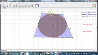 Dimostrazione quadrilateri circoscritti ad una circonferenza