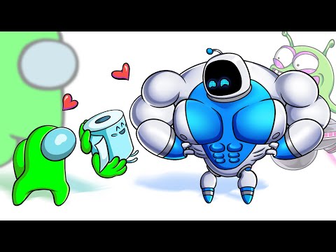 The Best ASTRO BOT Stories | Mini Crewmate Travel to Astro Bot Universe | Among Us Animation