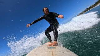 54 Year Old Shortboard Sesh in Onshore Chop – San Diego, CA