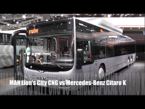 MAN Lion's City CNG 2015 vs Mercedes-Benz Citaro K 2015