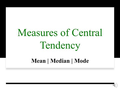 Measures of Central Tendency | Mean Median Mode |Business Statistics | Statistics for Economist 804