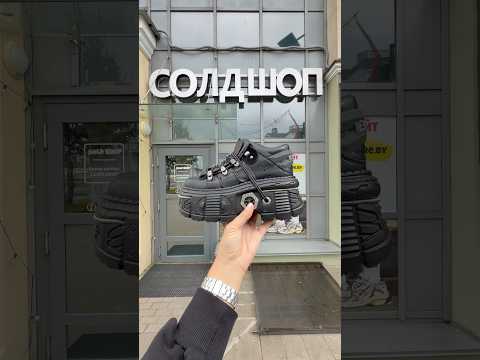 фото new rock ankle boot black imperfect with laces 0