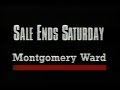 May 1992 Lowest Prices Of The Season At Montgomery Ward