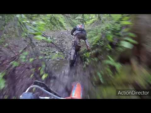 A Rainy Day. Hard Enduro Lipova.