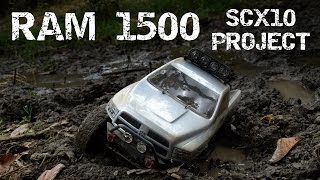 SCX10 Ram 1500 Trails and Mud!