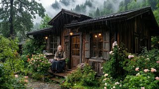RELAXING SPRING RAIN IN SWITZERLAND 🌧️ THE MOST BEAUTIFUL SWISS VILLAGE
