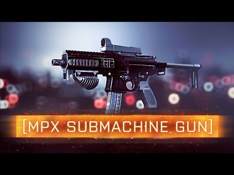 ► BF4 MPX SUBMACHINE GUN! | Battlefield 4: Dragon's Teeth Weapon Review