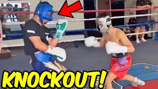 😭*WOW* PACQUIAO НURТ IN LEAKED SPARRING FOR MAYWEATHER! *UNSEEN CAMP FOOTAGE*