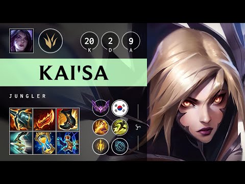 Kai'Sa Jungle vs Viego - KR Master Patch 25.20