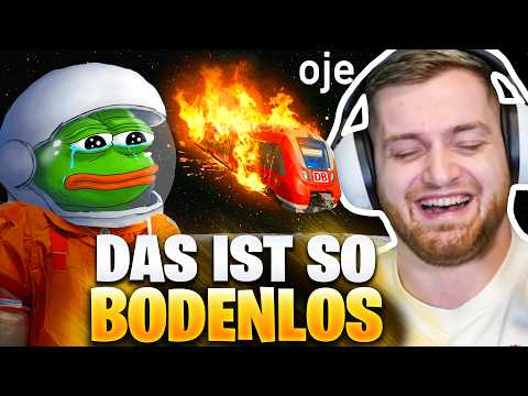 😂😱JULES ZERSTÖRT einfach die DEUTSCHE BAHN komplett... | Trymacs Stream Highlights