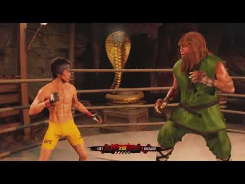UFC 4 - Bruce Lee vs. Basajaun - Super Dragon 🔥