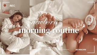 Morning Routine With a Newborn & Toddler | Mom To Four | Slow Living 🤍