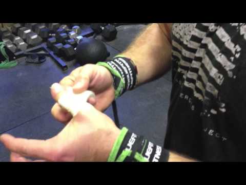 10-07-13 Project Mayhem - Taping Thumbs for the Hook Grip