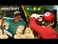 Mario vs. Minecraft
