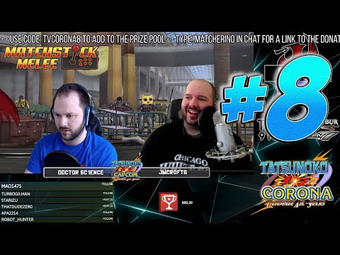 Tatsunoko vs Corona #8 ☆Time Stamps in Description☆