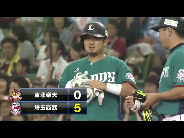 【3回裏】2アウトから5得点!! ライオンズ・森 リードを広げる2点タイムリー!!2016/9/19 L-E