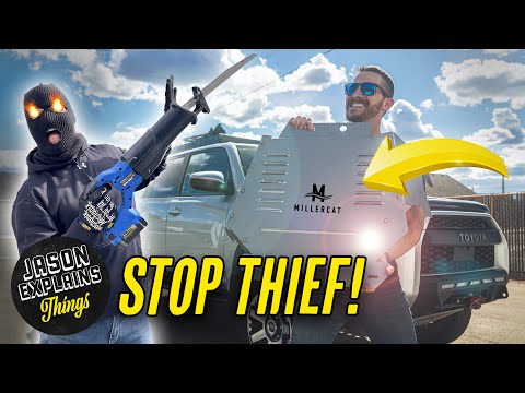 STOP Thieves with a 4Runner Millercat Shield!  Catalytic Converter Theft Prevention