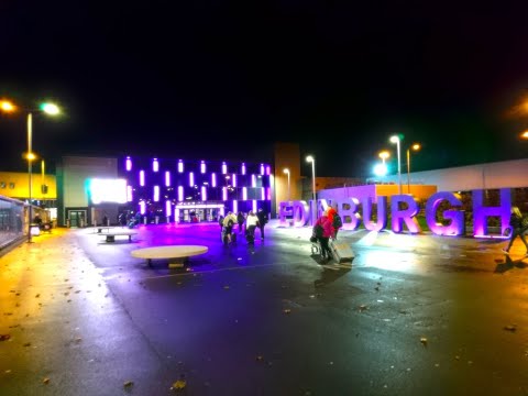 Uma curta caminhada pelo Aeroporto de Edimburgo