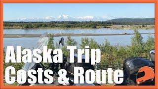 Route, Cost, Hotel & Restaurant Breakdown of my Alaska Motorcycle Trip | Alaska Debrief 3