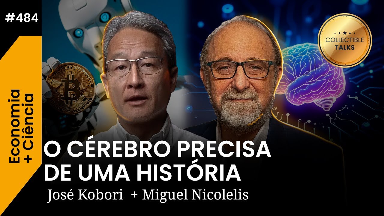 O CÉREBRO PRECISA DE UMA HISTÓRIA - JOSÉ KOBORI + MIGUEL NICOLELIS - KRITIKE  #484