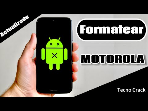 Cómo FORMATEAR MOTOROLA E7 / E7i POWER FACIL Y RAPIDO sin PC ✅