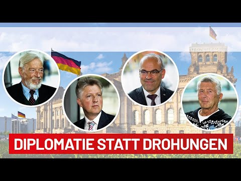 Deutsch Russischer Dialog im Bundestag  Nur Diplomatie schafft Frieden