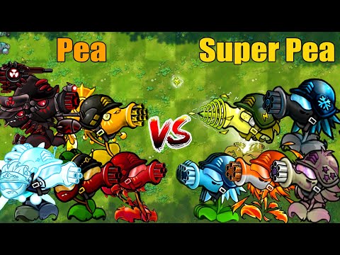 PVZ 1 Fusion 2.7 Challenge!! Team Pea VS Team Super Pea VS 300 Obsidian Gargantuar - Who Will Win?