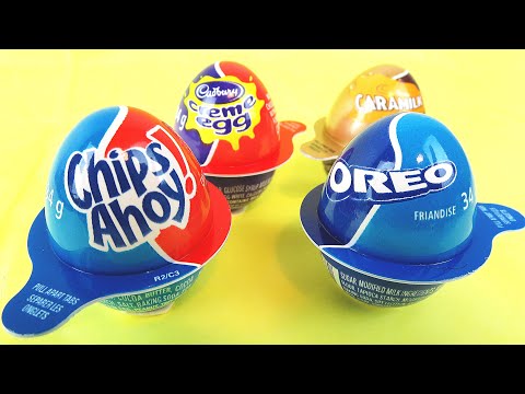 Cadbury Creme Eggs - What's Your Favorite? #CadburyCremeEgg #Oreo #ChipsAhoy #Cookie #Shorts