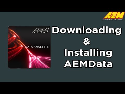 Downloading and Installing AEMdata (AEMdata Tutorials)