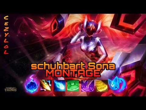 Schuhbart Sona MONTAGE | Cezy LOL