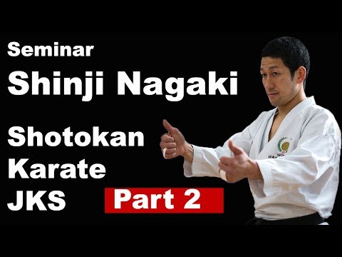 Seminar 54: Shinji Nagaki Shotokan Karate JKS Part 2