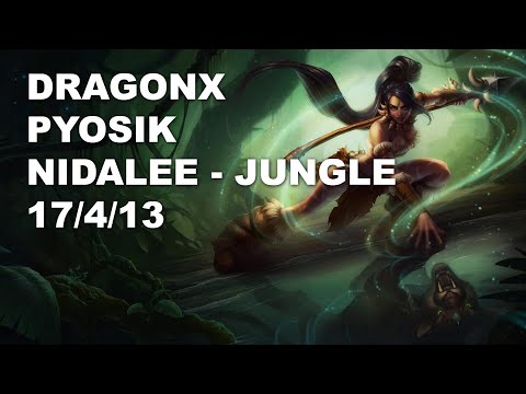 DragonX Pyosik Jungle Nidalee vs Lee Sin - KR Challenger Rank Game
