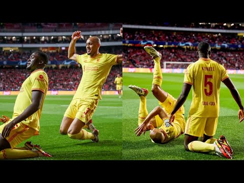 Fabinho Knee Slide Celebration Failed