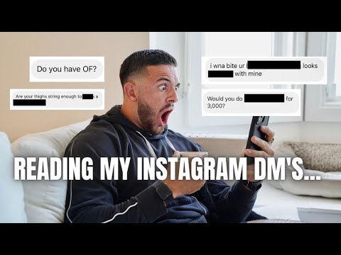 YOU WON'T BELIEVE SOME OF THE MESSAGES I GET! (Reading IG DM's)