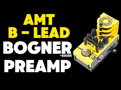 AMT Bricks B-Lead (REAL TUBE PREAMP PEDAL) METAL Demo